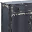Armoire console au fini gris antique