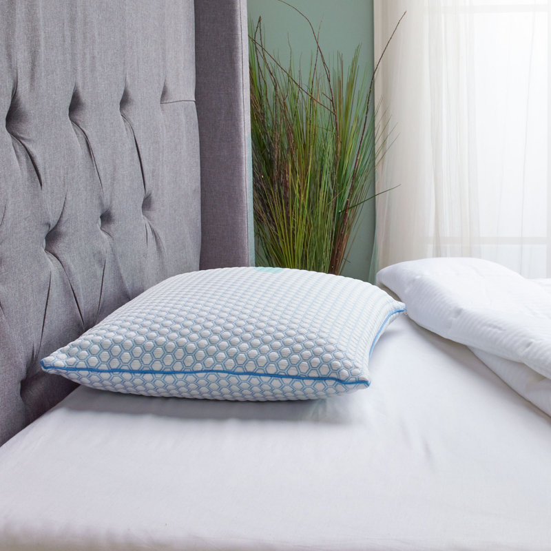 Foam Medium Cooling Pillow, King, 5"