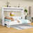 Wakefield Wall Murphy Bed with Integrated Desk-1180452533-1180452532