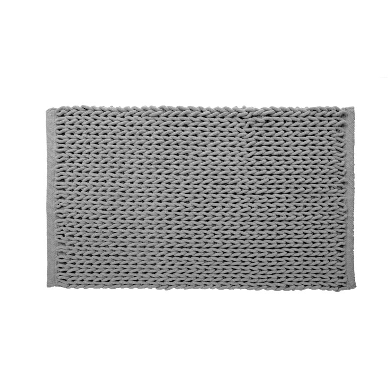 Tapis pour salle de bain Fancy, gris