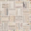 Fossil Basketweave 1X4 Petrified Stone Mosaic