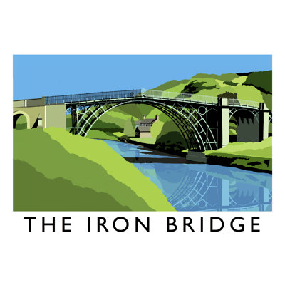 'The Iron Bridge' 1 Piece Wall Art