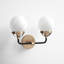 Newport 2 Light Frosted Vanity Light-2098308951-2098308949