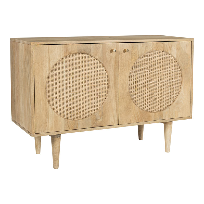 Peltz 39.5'' Solid Wood Sideboard, Natural