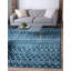 Tapis contemporain Aemtenan couleur océan-893720742