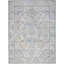 Tapis oriental en polypropylène en ivoire / bleu Noble-100509106