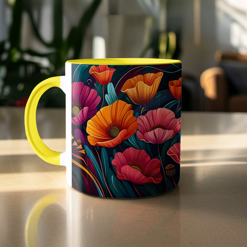 Mug, Yellow