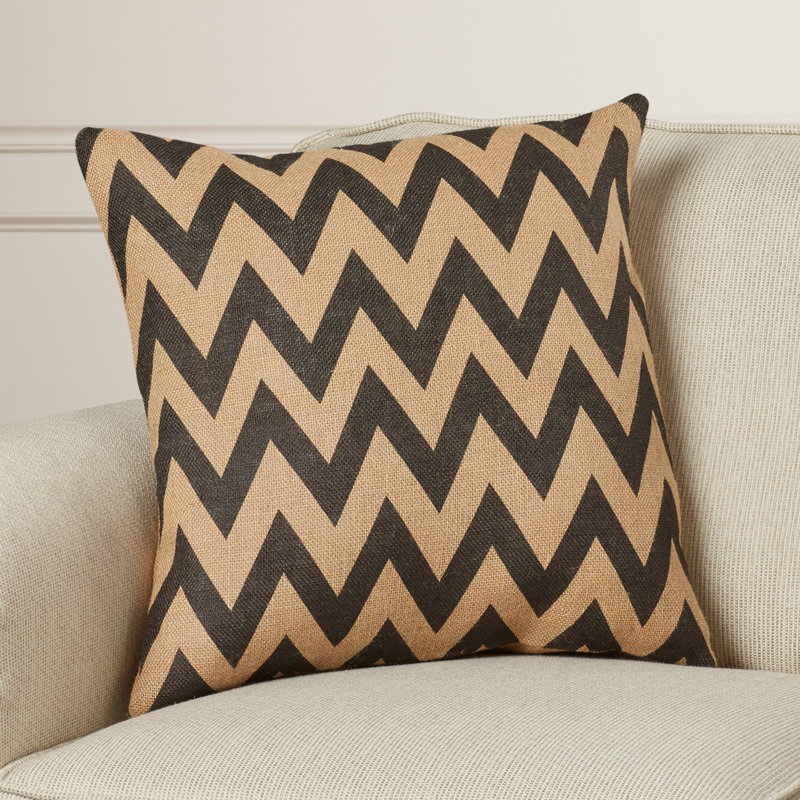 Chevron Reversible Throw Pillow