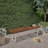 Patio Dining Bench With Iron Legs-1675978020