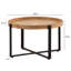 60cm Solid Wood Top Console Table