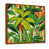 Toile avec cadre flottant brun