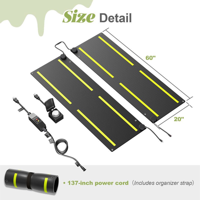 Tapis de fonte au graphène Xen Graphite