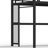 Black Twin Xl Loft Bed With Built - In Desk, Storage Stairs, Led Lighting, Ports, Iron Nets, Stable And Quiet, Metal Storage, Lights, Charging Frame, Noise ,