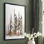 Rustic Evergreen I, reproduction encadrée - bois massif-2068173678-2068173584