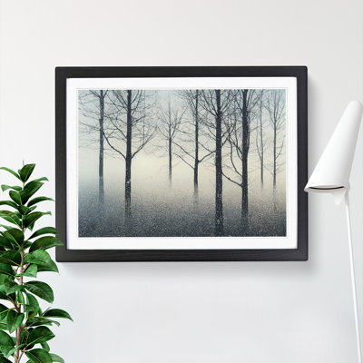 Progressive Winter Forest - Single Picture Frame Print