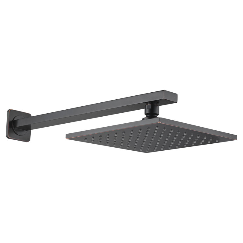 Oil Rubbed Bronze Wall Mounted Rain Shower Panel