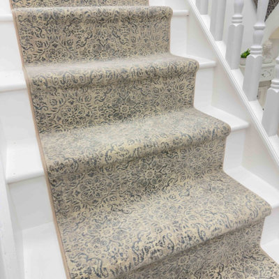 Stair Runner Floral Area Rug