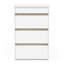 78 cm W Chest of 4 Drawers