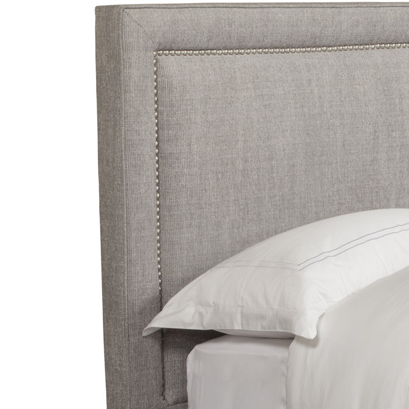 Lit tapissier standard Cody, Naturel, Grand