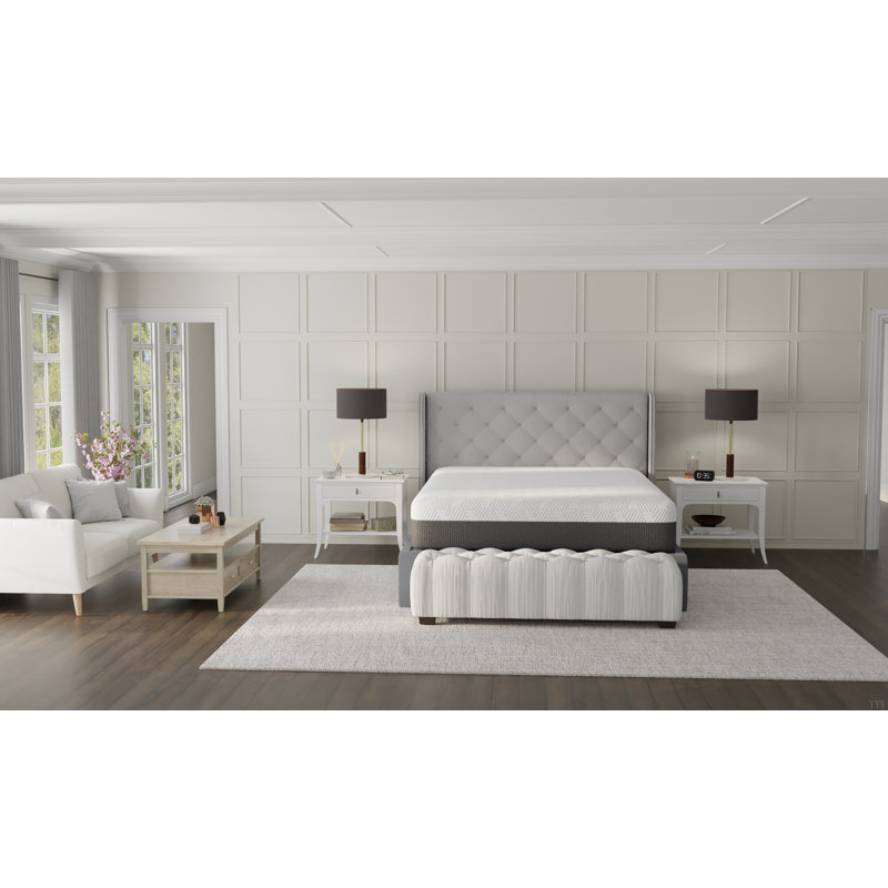Matelas souple 12 po Pur Chill avec tissu rafraîchissant à changement de phase, 12'', Grand lit