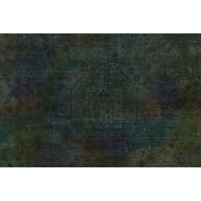 Tapis de zone en laine 7 pi 2 po x 9 pi 4 po one-of-kind noué la blue Treva