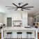 Harrigan 8 - Blade Integrated LED Reversible Ceiling Fan With Light And Remote