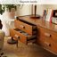 Commode d'appoint rétro grande capacité simple
