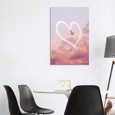 Love Is In The Air by Jonas Loose - Wrapped Canvas Print