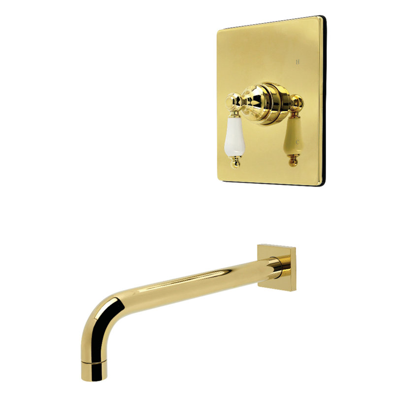 Robinet de baignoire Kingston, Laiton poli