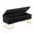 Freea Velvet Upholstered Storage Bench-428775895