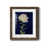 Papier, cadre noyer
