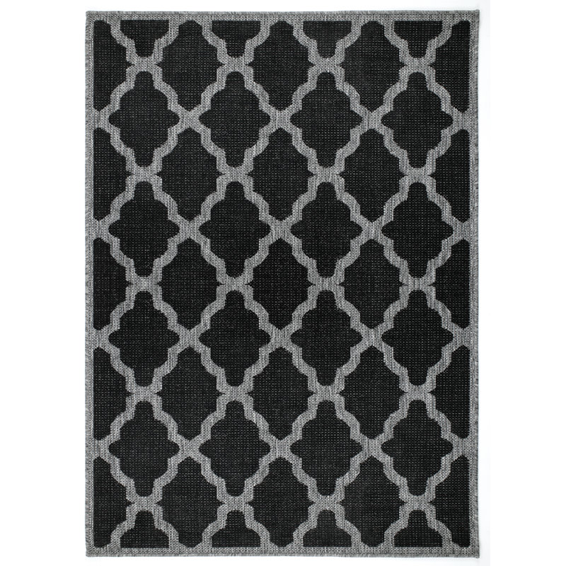 Sigrith Geometric Area Rug, Rectangle 60 x 110cm