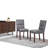 Ashford Vegan Faux Leather Parson Dining Chair with Solid Wood Frame in Contemporary Style (Set of 2)-392031375-392031368