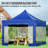 120'' W x 120'' D Metal Pop-Up Canopy-88470816