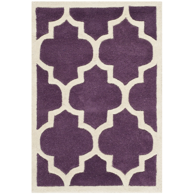 Carolene Hand Tufted Wool Geometric Rug