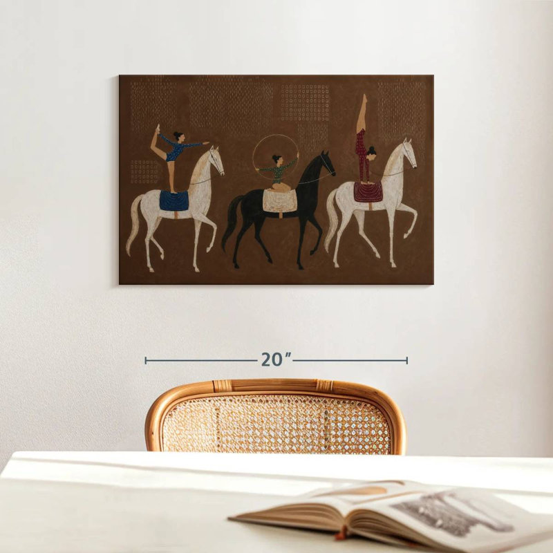 Equestrian Performance, 16" H x 24" W