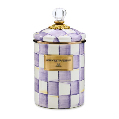 Violet Check Canister