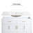 Bathroom Vanity with 4 Soft-Close Doors & 4 Drawers-1117057420