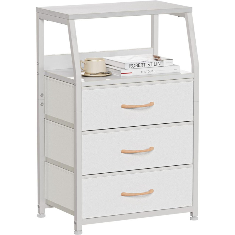 Travia 16.1'' Wide Storage Cabinet, White