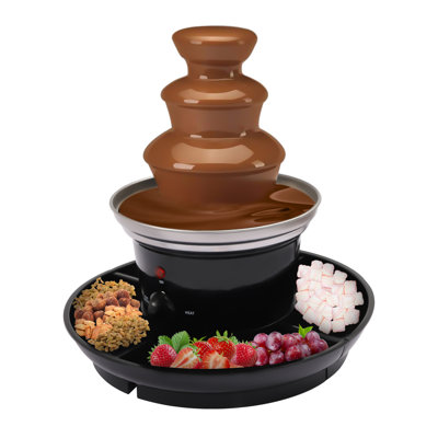 Fontaine à fondue au chocolat 3 niveaux