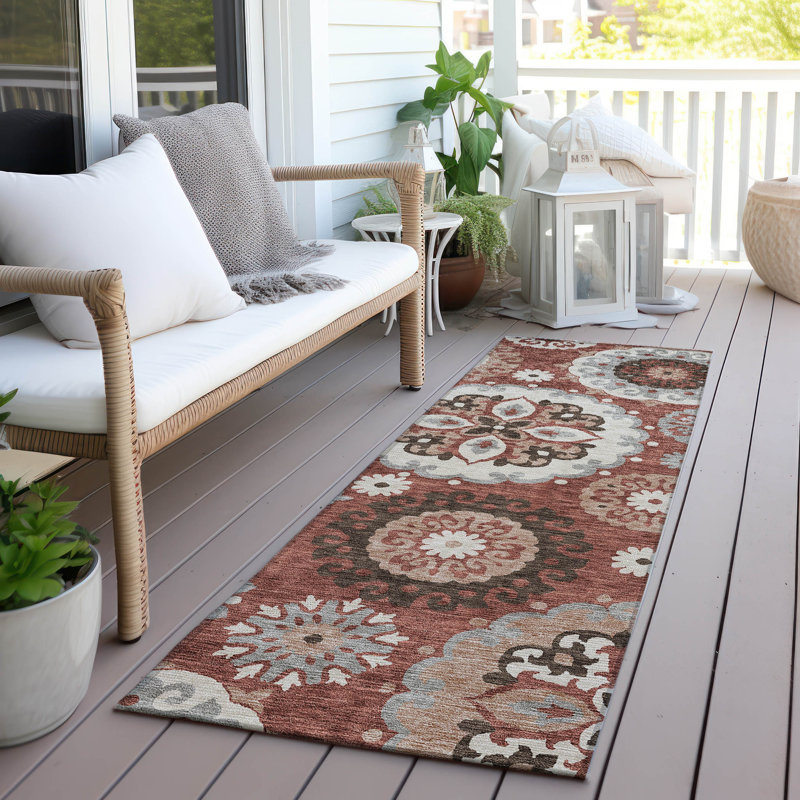  Tapis d'entrée / extérieur antidérapant Ferrand, Tapis de couloir 2 pi 3 po x 7 pi 6 po