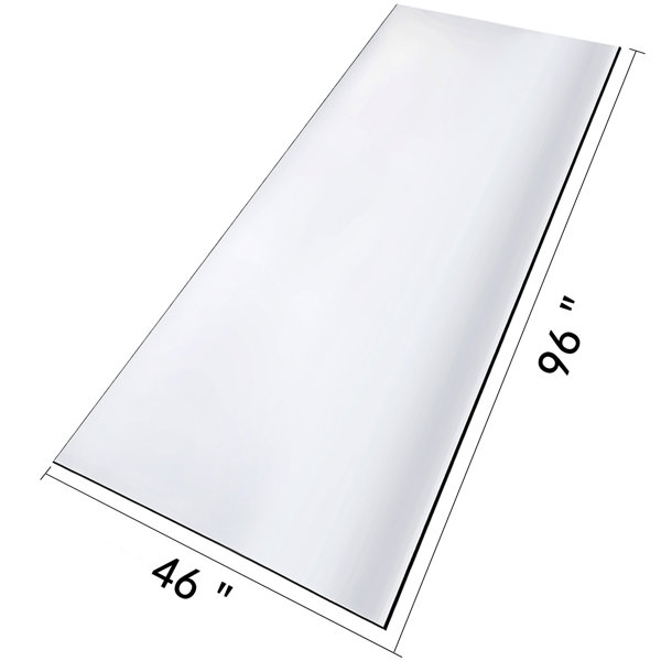 Symple Stuff Campion Rectangle Plastic / Acrylic Table Protector