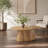 47" Oval Coffee Table, Farmhouse Center Accent Table for Living Room-60927495
