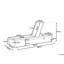 Burling 198cm Long Reclining Single Chaise
