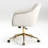 Farrah Tufted Velvet Upholstered Desk Chair-101215813