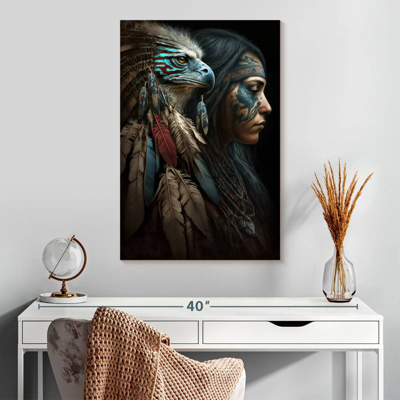Lelar Eagle Spirit, H 30 po x l 20 po