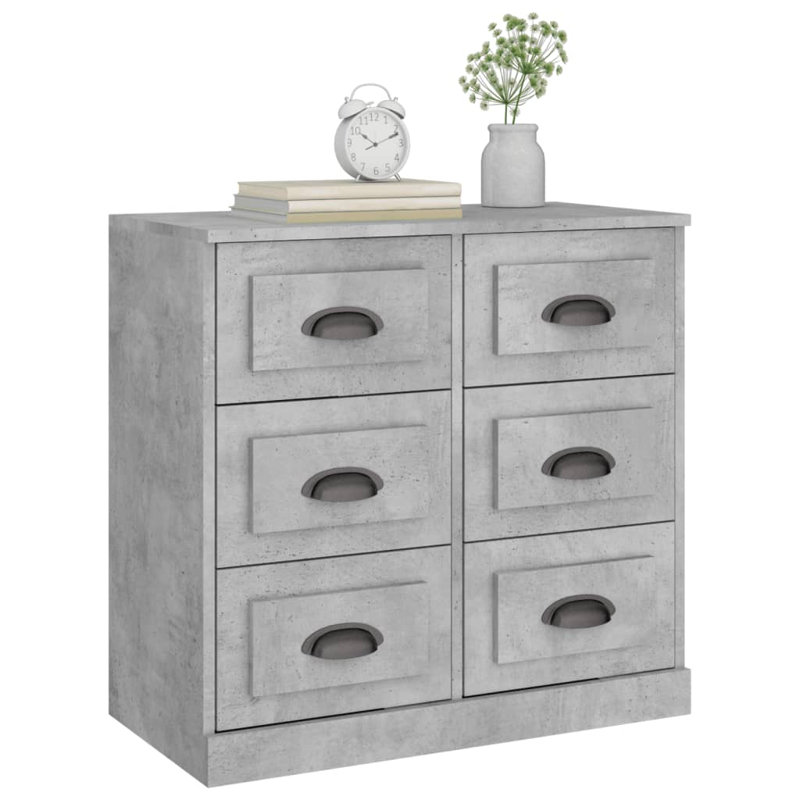 Dauntsey 70 Cm Wide Sideboard, Concrete Grey