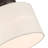 Darian Fabric Semi Flush Mount-868868128-868868131