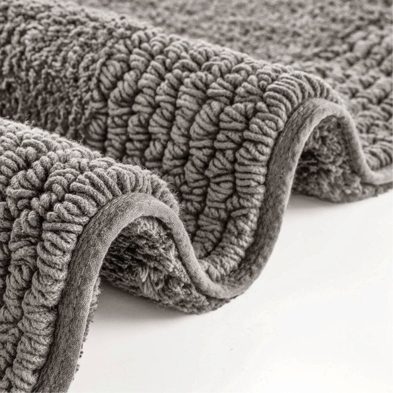 Reversible Bath Rug, Rectangle Rug For Indoor