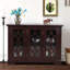 Buffet avec portes en verre trempé-1109246931